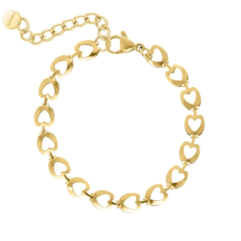 Finaste Amour armband goudkleurig Hot