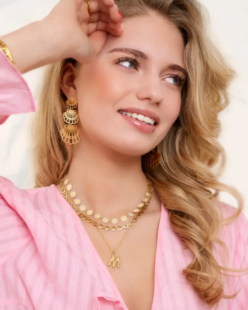 Finaste Amour ketting goudkleurig Outlet