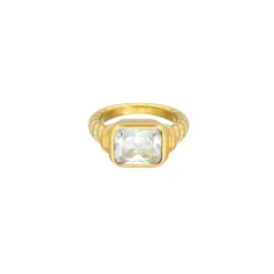 Finaste Angel ring goudkleurig Clearance