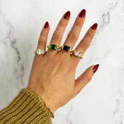 Finaste Angel ring goudkleurig Clearance