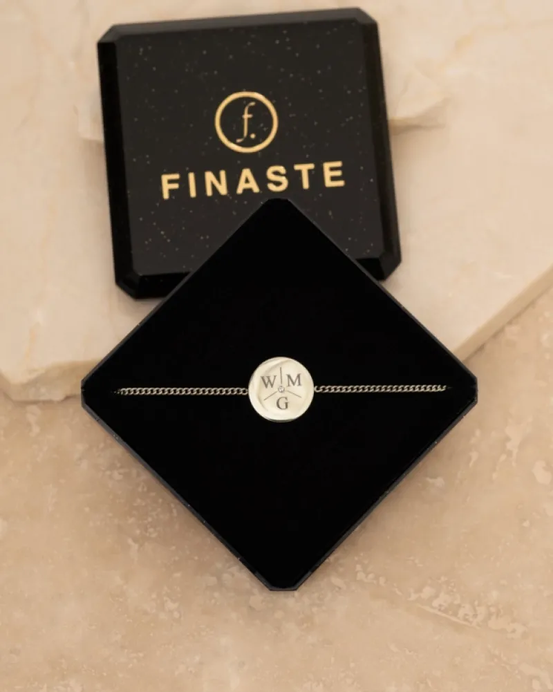 Finaste Armband 3 initials exclusive Fashion