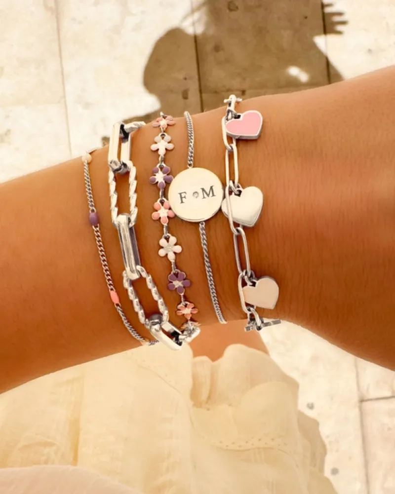 Finaste Armband 2 initials exclusive Online