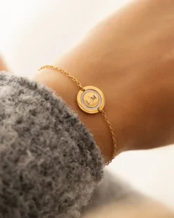 Finaste Armband 2 initials luxury kleur goud New
