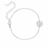 Finaste Armband 4 letters met mini coin Best