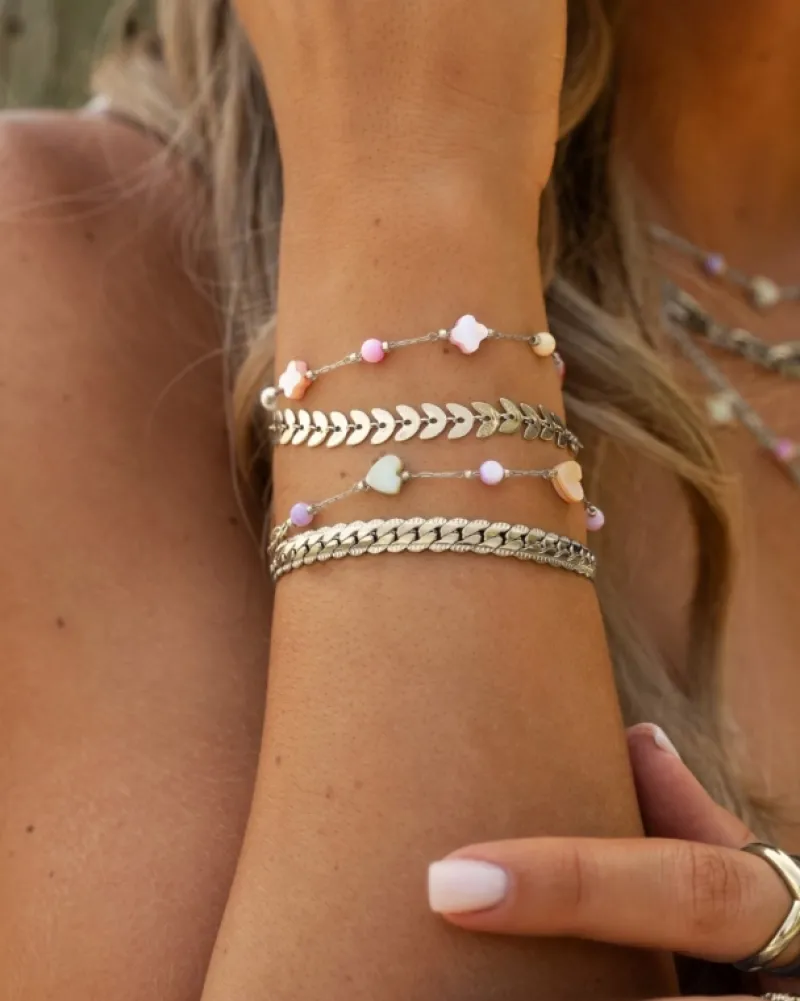 Finaste Armband blaadjes Outlet