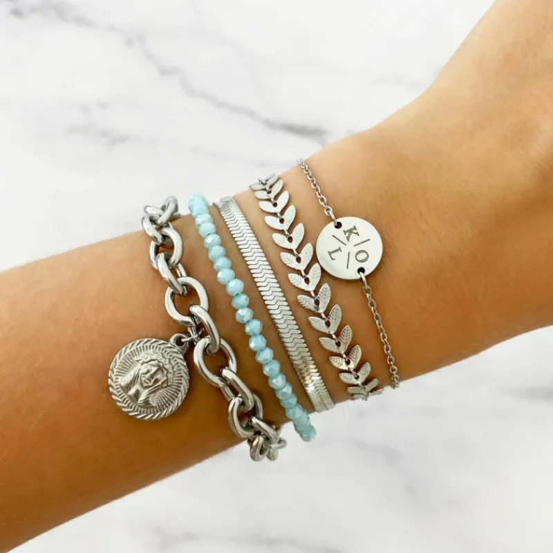 Finaste Armband blaadjes Outlet