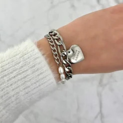 Finaste Armband Chain & Pearl Hot