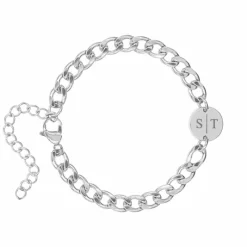 Finaste Armband Chunky 2 initials Online