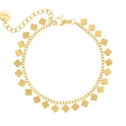 Finaste Armband Little Clovers goudkleurig Hot