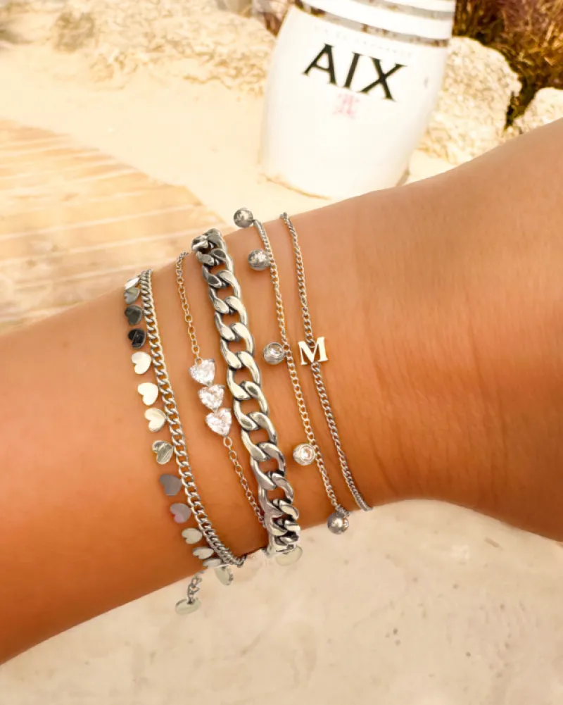 Finaste Armband little hearts Discount