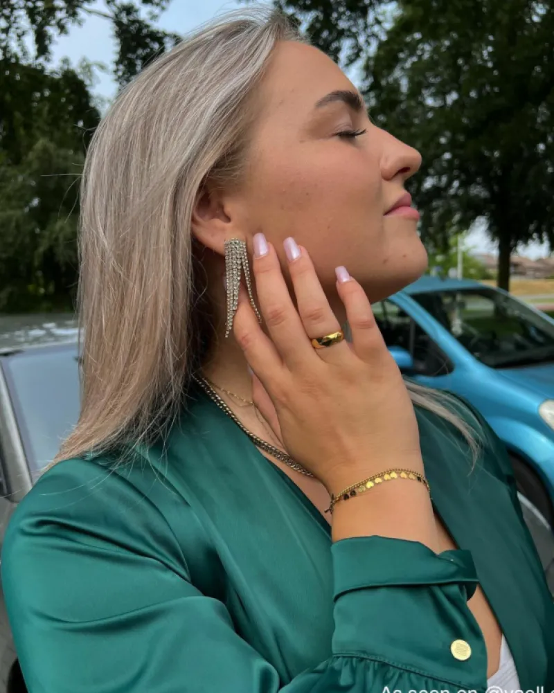 Finaste Armband little hearts goudkleurig Sale
