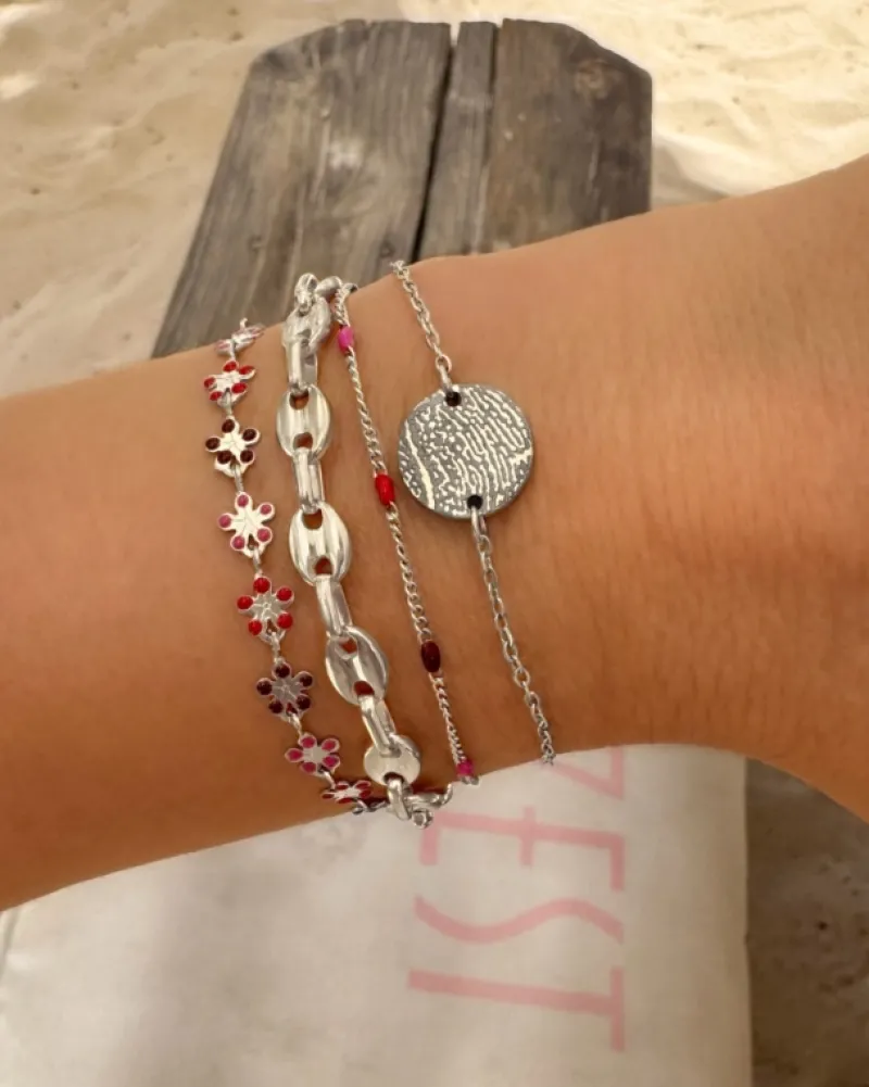 Finaste Armband met chunky chains Sale