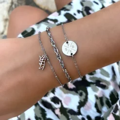 Finaste Armband Met Vier Initialen Clearance