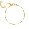 Finaste Armband Met Witte Bolletjes Goudkleurig Discount
