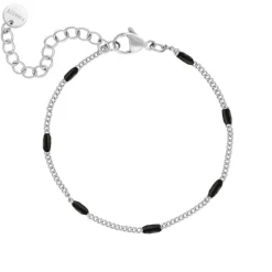 Finaste Armband Met Zwarte Bolletjes New