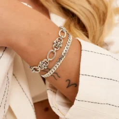 Finaste Armband platte chain Outlet