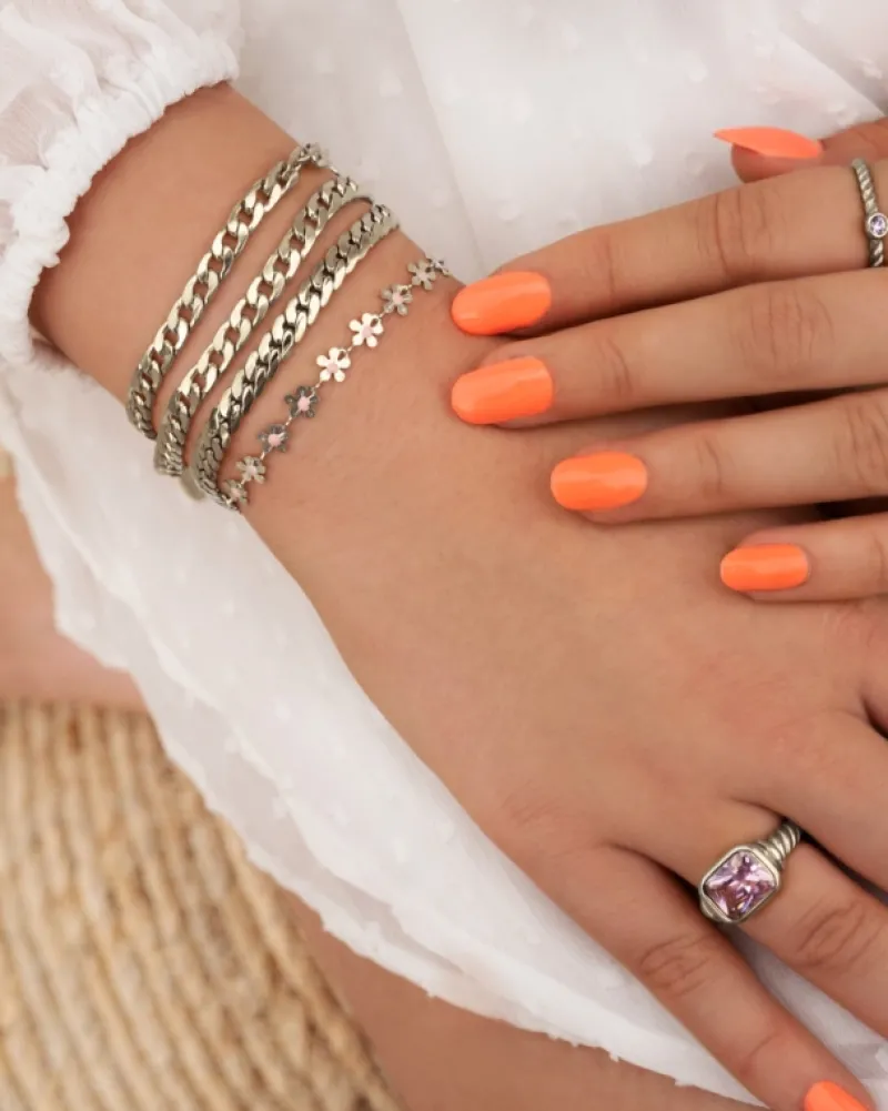 Finaste Armband platte chain Outlet