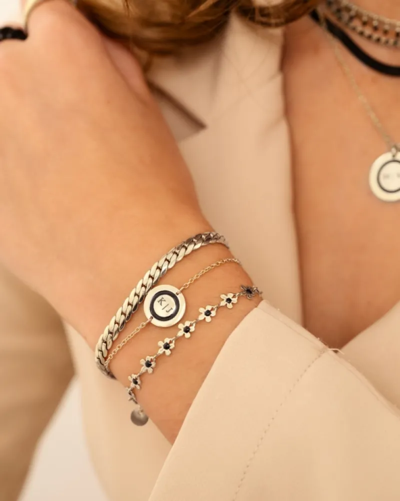 Finaste Armband platte chain Outlet