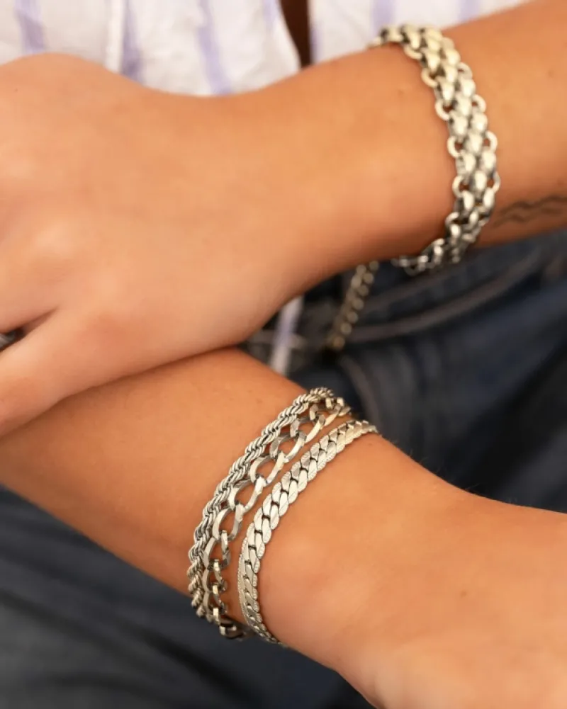 Finaste Armband platte chain vintage Best