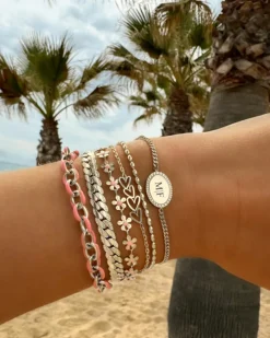 Finaste Armband platte chain vintage Best