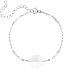 Finaste Armband Steen Wit Outlet
