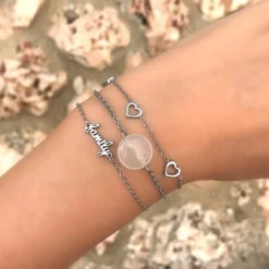 Finaste Armband Steen Wit Outlet
