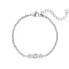 Finaste Armband triple crystals New