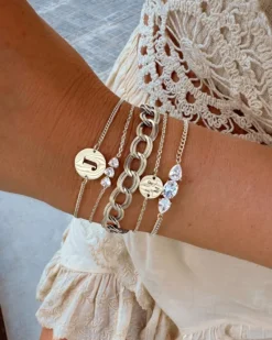 Finaste Armband triple crystals New