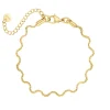 Finaste Armband wave kleur goud Discount