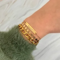 Finaste Armparty Personaliseren Kleur Goud Sale