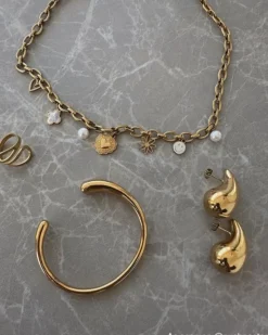Finaste Bangle teardrop goudkleurig Online