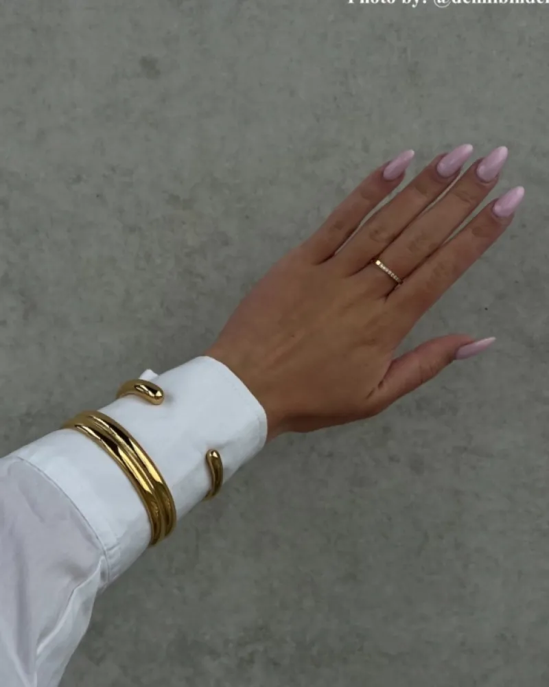Finaste Bangle teardrop goudkleurig Online