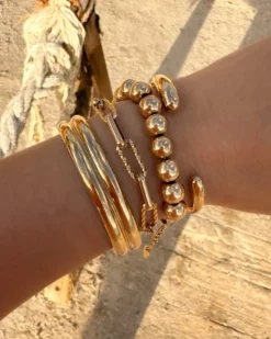 Finaste Bangle teardrop goudkleurig Online