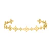 Finaste Bangle vintage flower goudkleurig Fashion