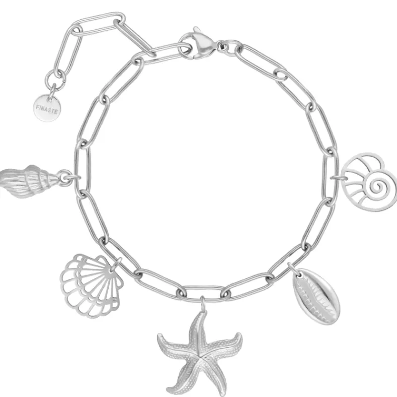 Finaste Bedelarmband met schelpjes Clearance