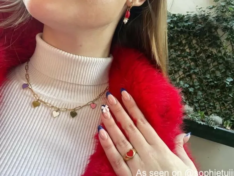 Finaste Bedelketting love story goudkleurig Best