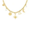 Finaste Bedelketting starlight goudkleurig Online