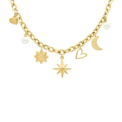 Finaste Bedelketting starlight goudkleurig Online