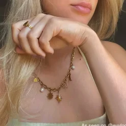 Finaste Bedelketting starlight goudkleurig Online