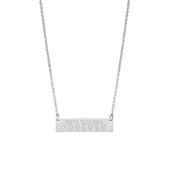 Finaste Best bitches forever ketting Fashion