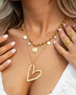 Finaste Bestselling charm necklace goldplated Best