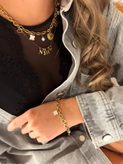 Finaste Bestselling charm necklace goldplated Best