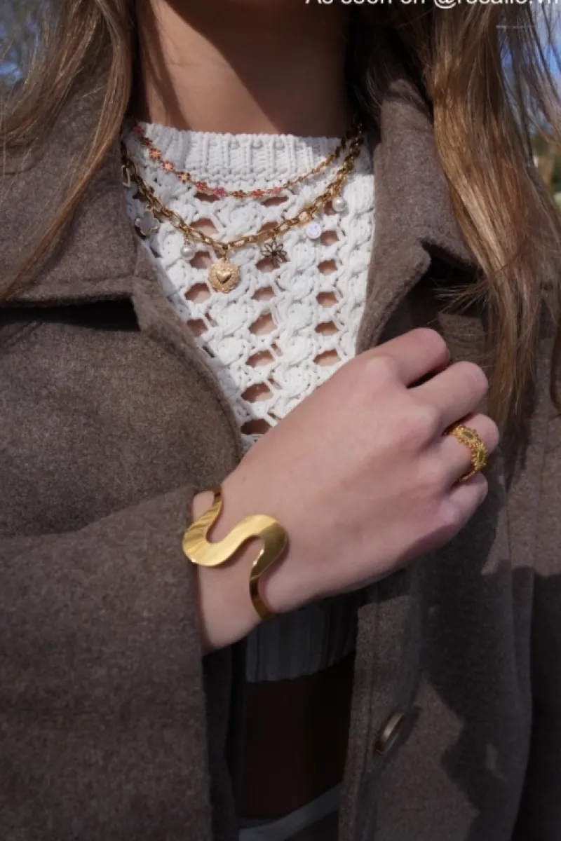 Finaste Bestselling charm necklace goldplated Best