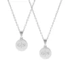 Finaste BFF Initials Kettingen set Fashion