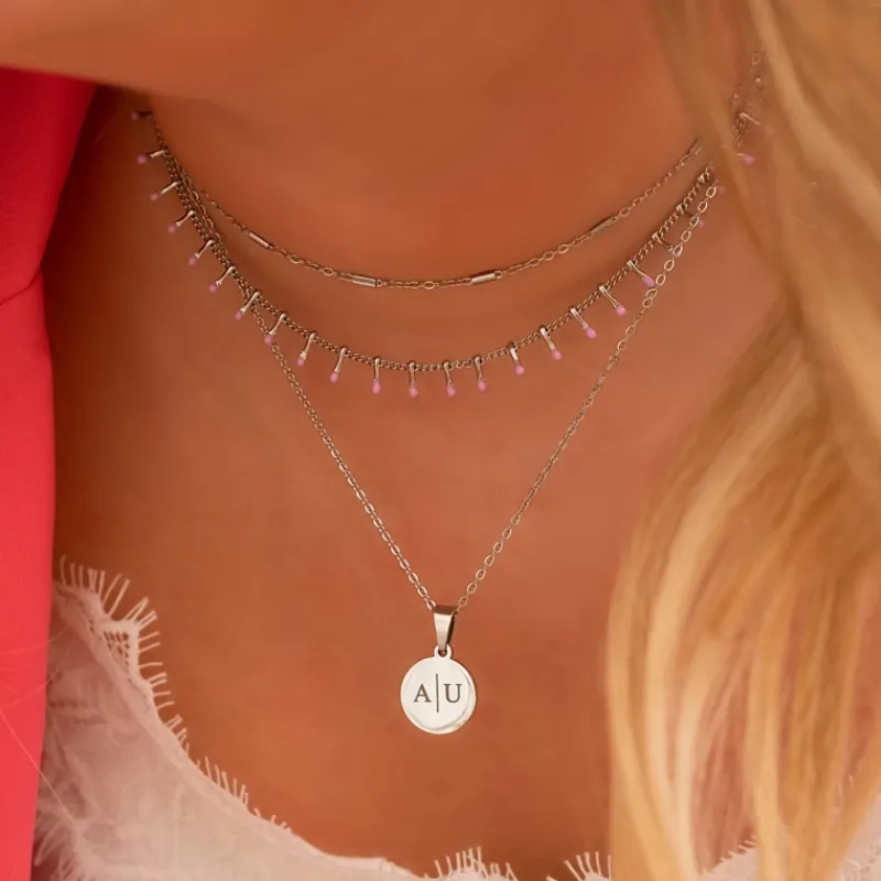 Finaste BFF Initials Kettingen set Fashion