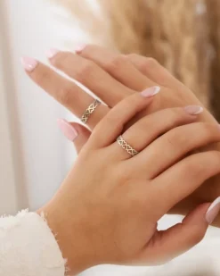 Finaste Bff ringen little hearts Discount