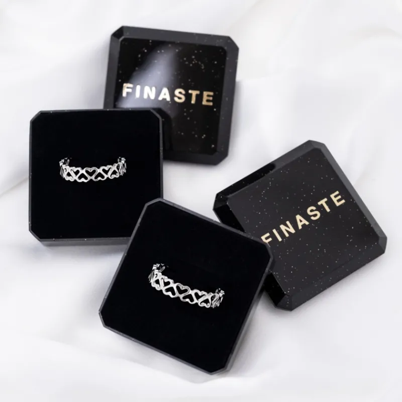Finaste Bff ringen little hearts Discount