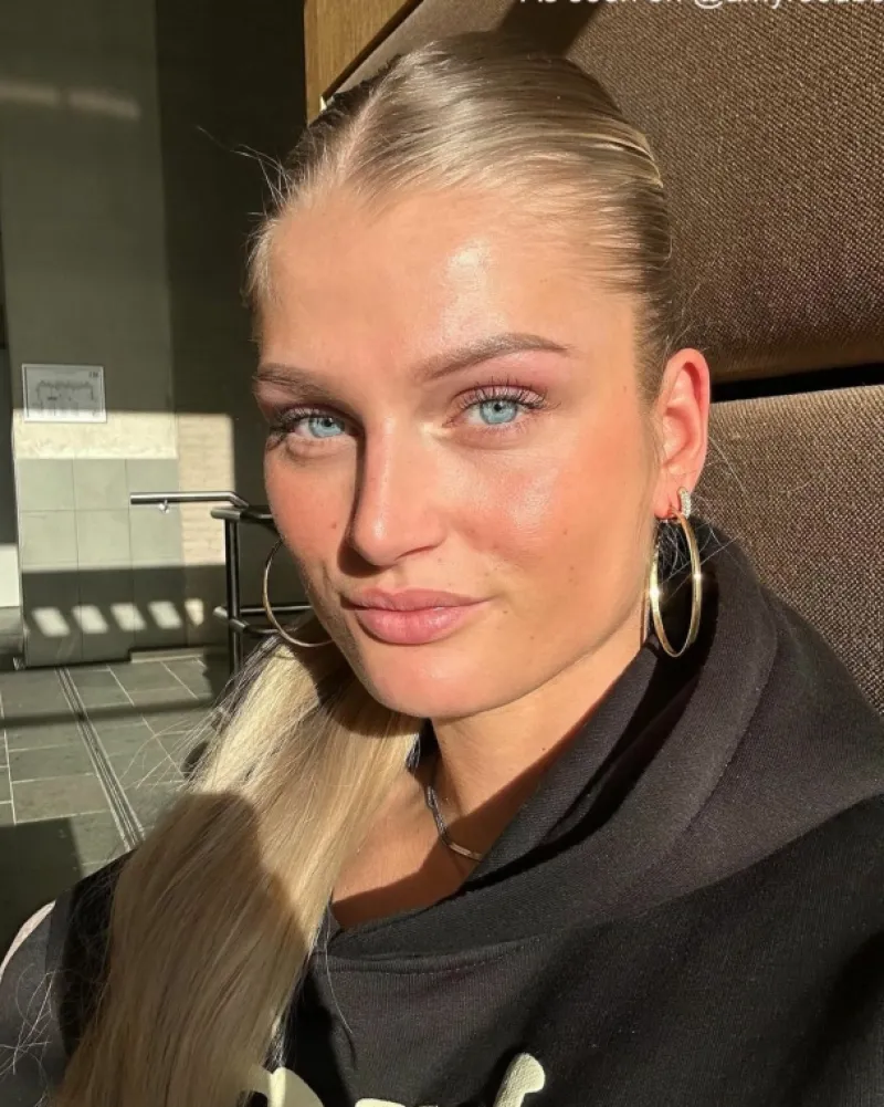 Finaste Big hoop earrings goldplated Fashion