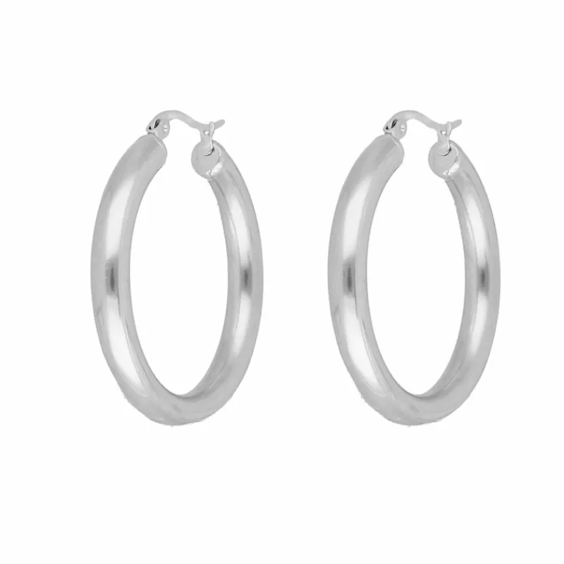 Finaste Big musthave hoops Clearance