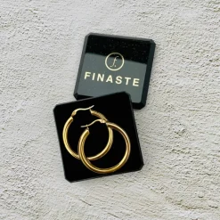Finaste Big musthave hoops goud kleurig Discount